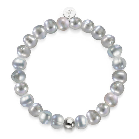 Trésor caché | Argent sterling 925 | Bracelet en perles d'eau douce